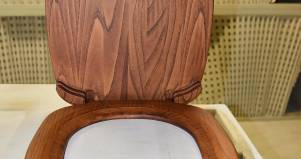 Copri water in legno artigianale personalizzato 